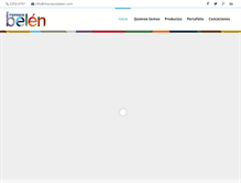 Tablet Screenshot of impresosbelen.com
